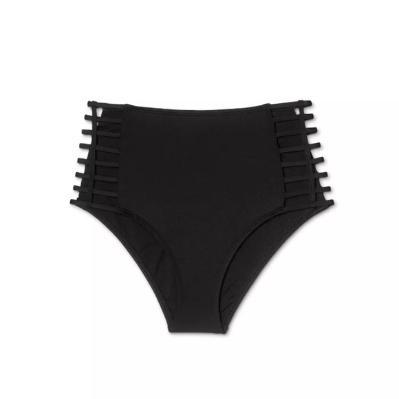 Beach High Waist Swimsuit Bottoms. - Picture 4 of 4